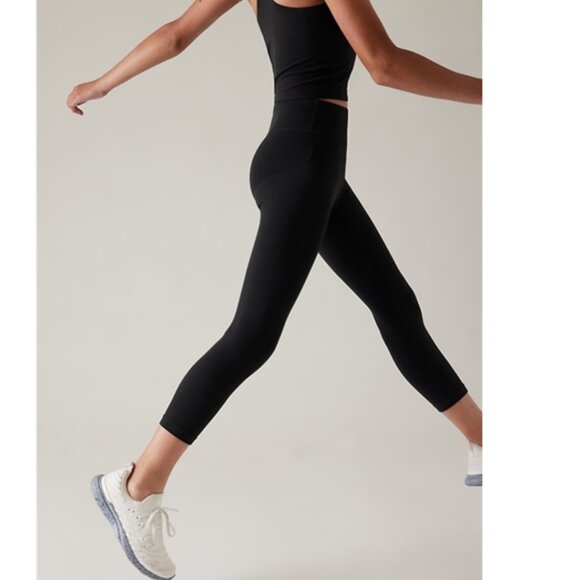 Athleta Girl High Rise Chit Chat Capri *Black - Picture 2 of 10